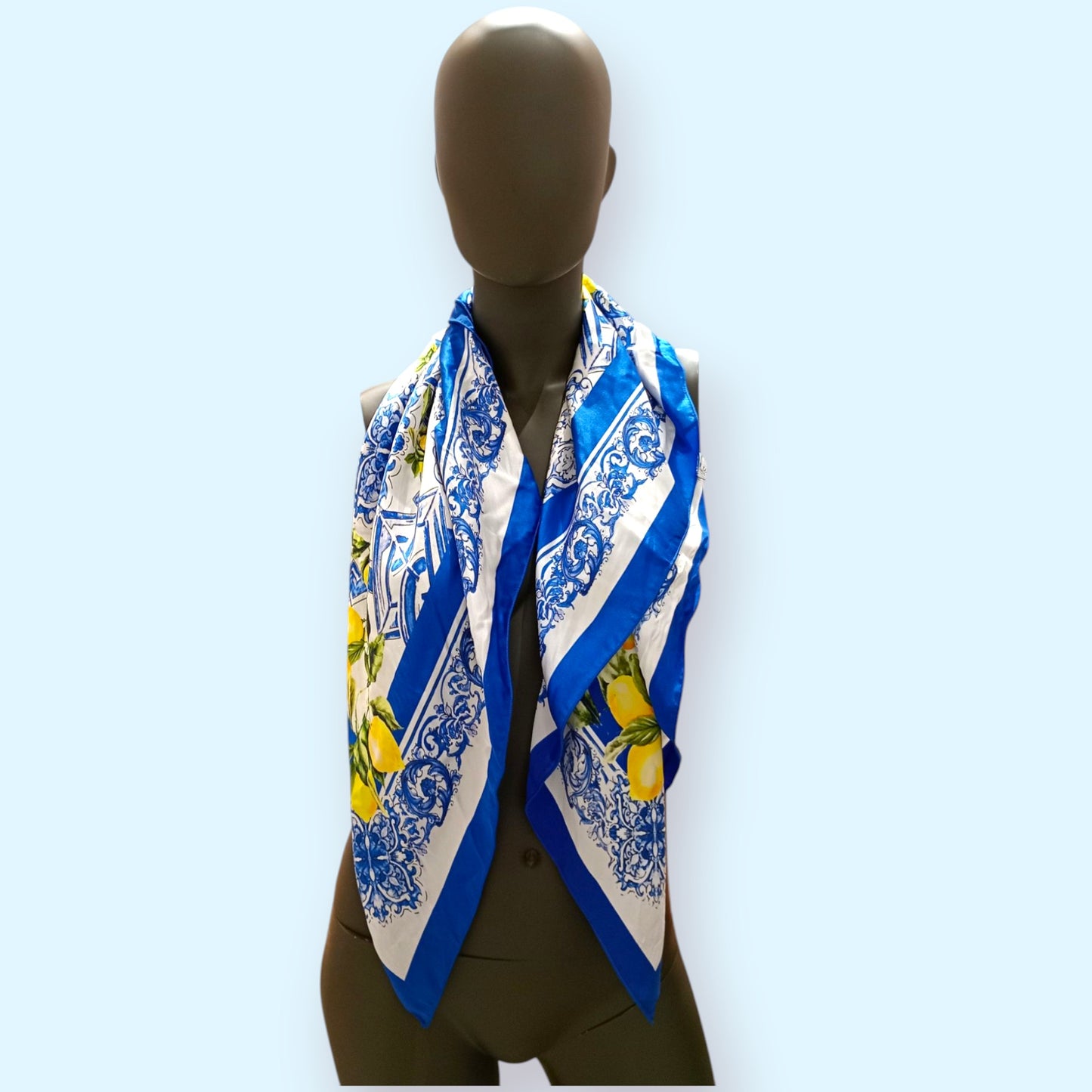 Foulard in Seta Maioliche